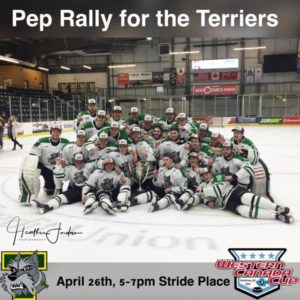Portage Terriers Pep Rally and send off to the WCC | Portage Terriers