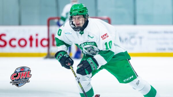Hill Named CJHL Rookie of Year Finalist